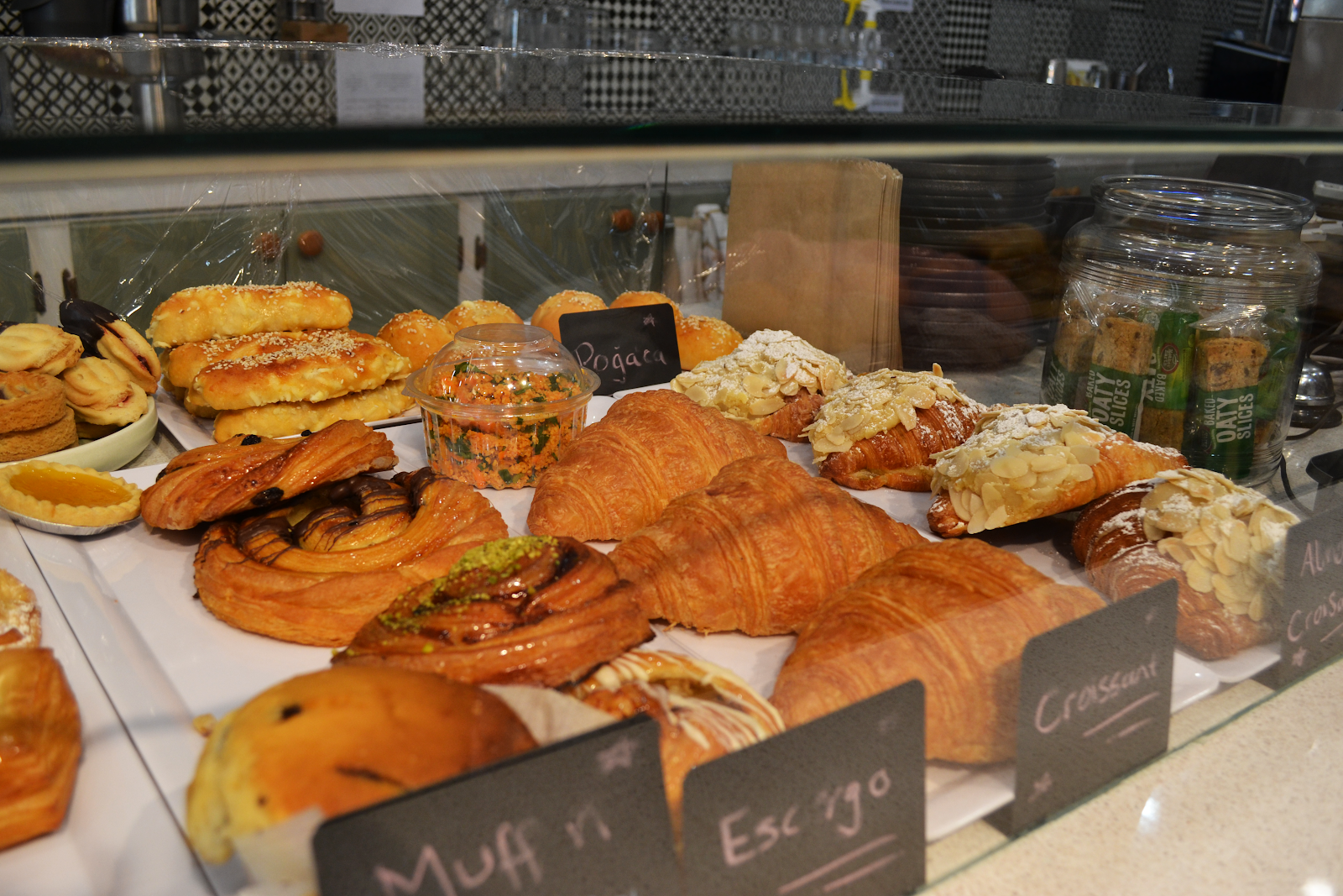 The pastry cabinet