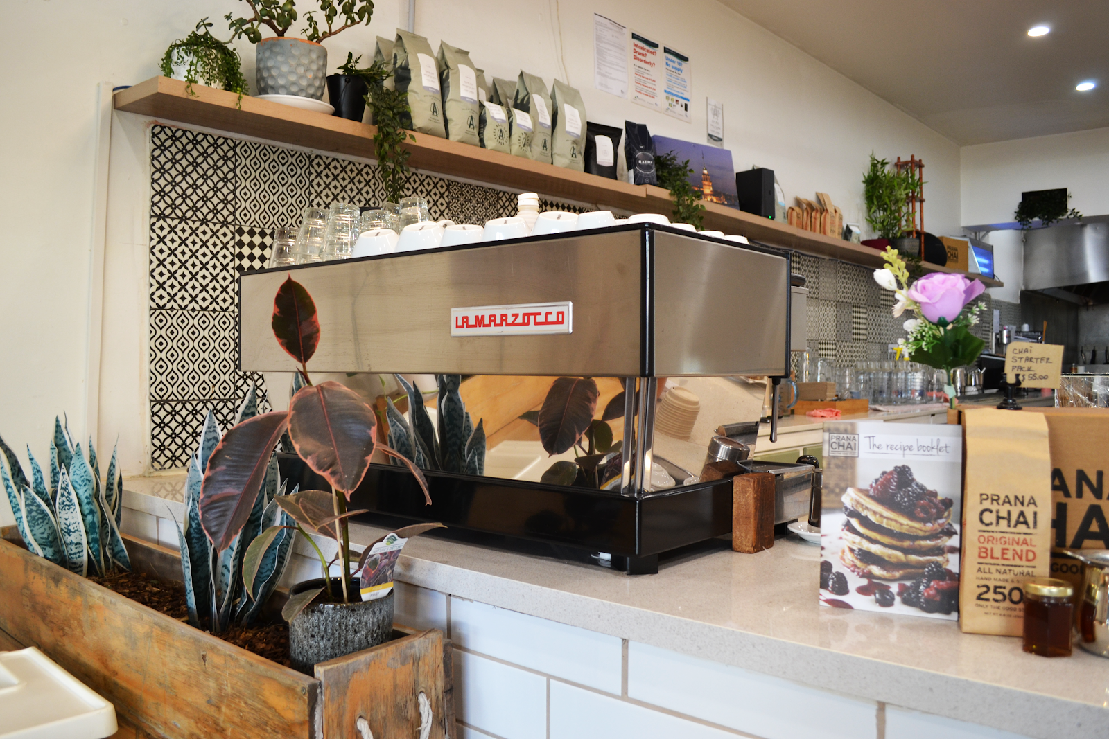 The La Marzocco espresso machine